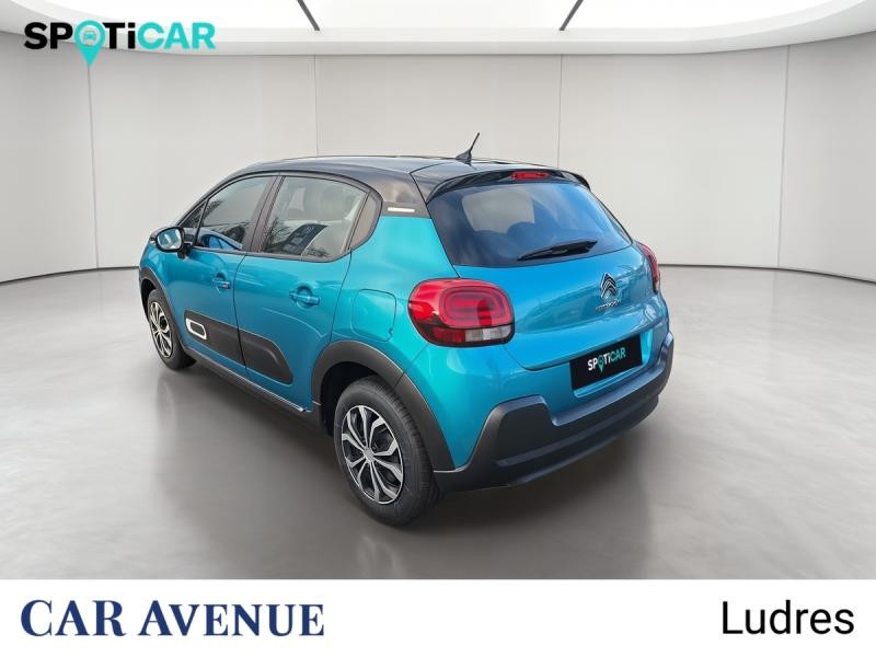 Occasion CITROEN C3 1.2 PureTech 83ch S&S Feel Pack 2021 Spring Blue (M) - Noir Onyx 11490 € à Lunéville
