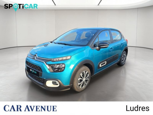 Used CITROEN C3 1.2 PureTech 83ch S&S Feel Pack 2021 Spring Blue (M) - Noir Onyx € 11,490 in Lunéville