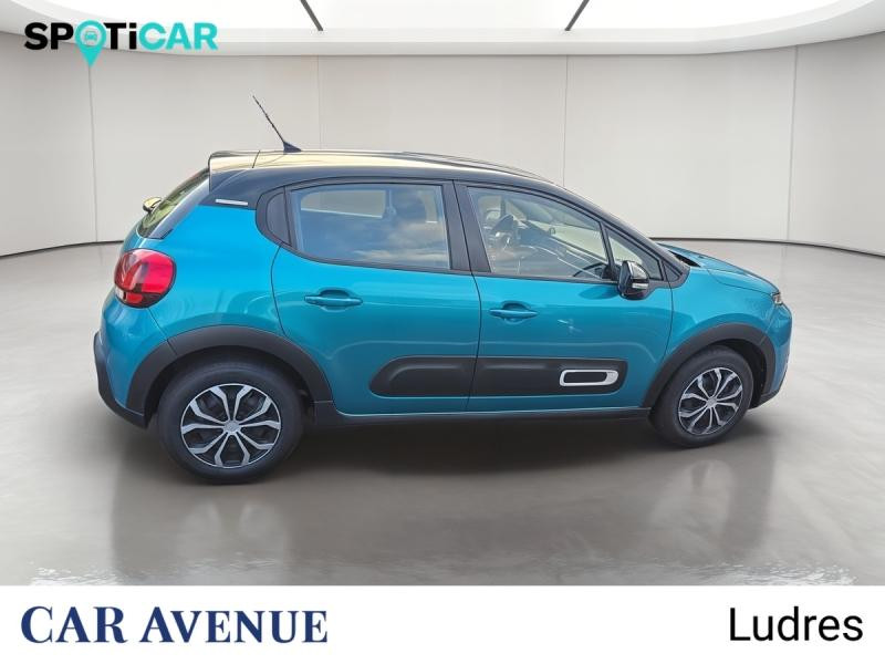 Occasion CITROEN C3 1.2 PureTech 83ch S&S Feel Pack 2021 Spring Blue (M) - Noir Onyx 11490 € à Lunéville