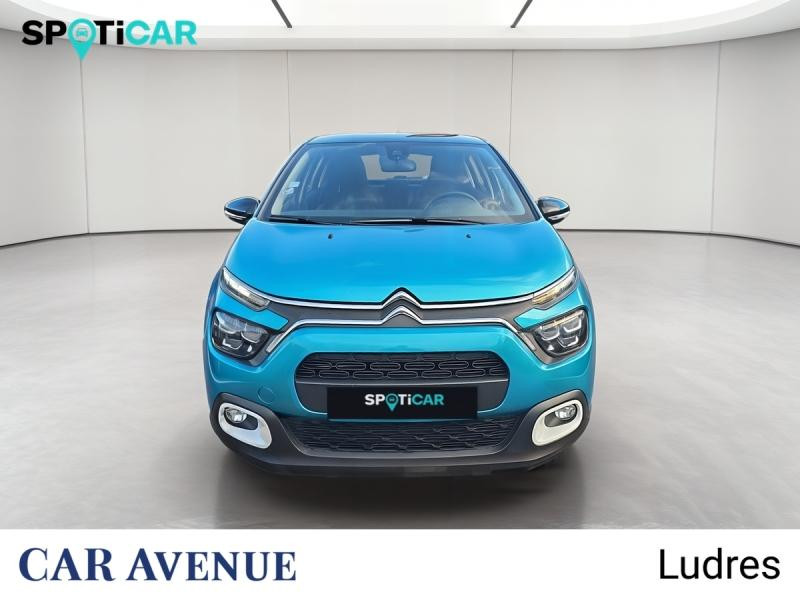 Occasion CITROEN C3 1.2 PureTech 83ch S&S Feel Pack 2021 Spring Blue (M) - Noir Onyx 11490 € à Lunéville