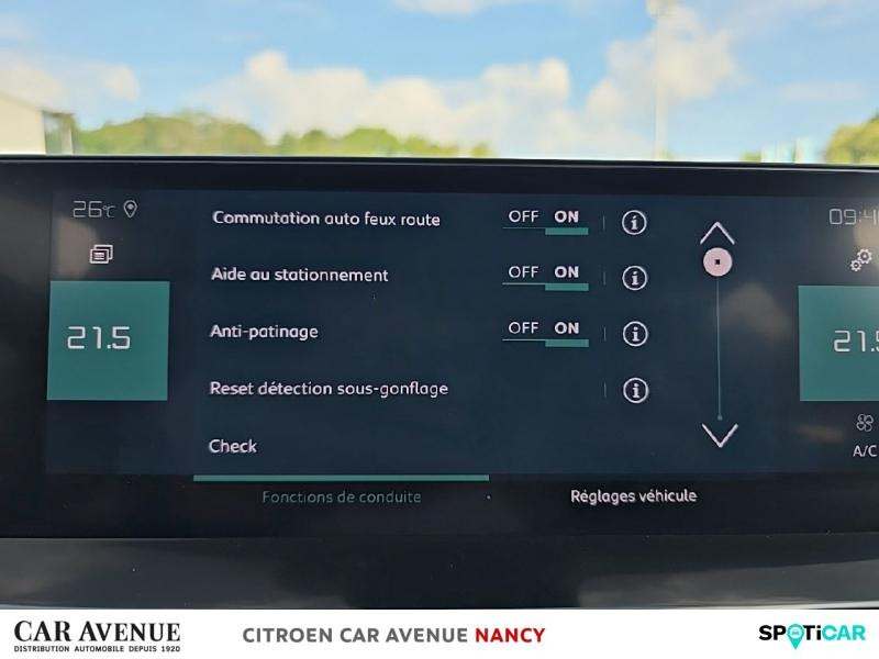 Used CITROEN C4 Moteur électrique 136ch (100 kW) Shine Automatique 2022 Rouge Elixir (N) € 14790 in Lunéville