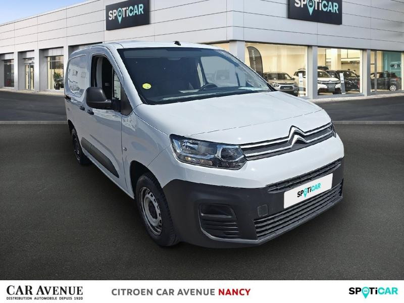 Occasion CITROEN Berlingo Van M 650kg BlueHDi 100ch S&S Cabine Extenso 3 places Pack Driver Connect 2023 Blanc Icy 13490 € à Lunéville
