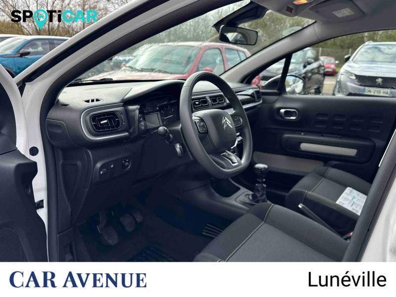 Occasion CITROEN C3 1.5 BlueHDi 100ch S&S Feel E6.d 2022 Blanc Banquise (O) 14990 € à Lunéville