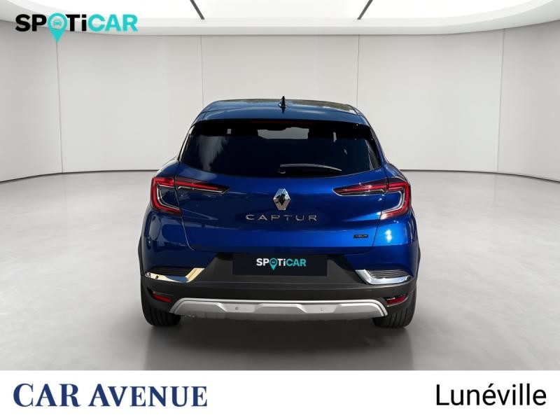 Occasion RENAULT Captur 1.6 E-Tech hybride 145ch Techno 2023 Bleu Iron/Noir Etoilé 20490 € à Lunéville