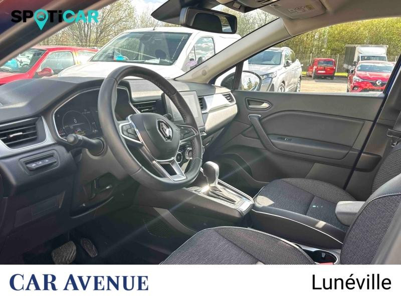 Occasion RENAULT Captur 1.6 E-Tech hybride 145ch Techno 2023 Bleu Iron/Noir Etoilé 20490 € à Lunéville
