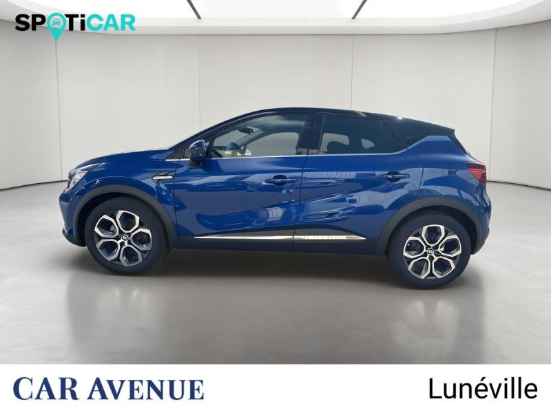 Occasion RENAULT Captur 1.6 E-Tech hybride 145ch Techno 2023 Bleu Iron/Noir Etoilé 20490 € à Lunéville