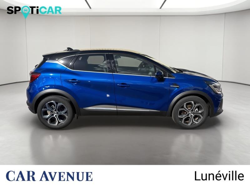 Occasion RENAULT Captur 1.6 E-Tech hybride 145ch Techno 2023 Bleu Iron/Noir Etoilé 20490 € à Lunéville