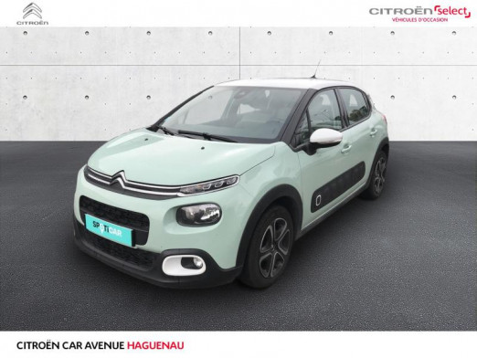 Occasion CITROEN C3 ESSENCE 82 CV Shine GPS 2018 Almond Green 12 580 € à Haguenau