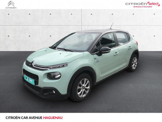 Occasion CITROEN C3 ESSENCE 82 CV Graphic CAR PLAY 2019 Almond Green - Noir Onyx 13 890 € à Haguenau