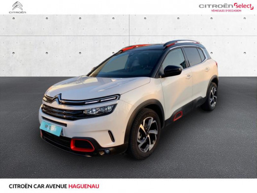 Occasion CITROEN C5 Aircross DIESEL 130 CV Shine BOITE AUTOMATIQUE GPS 2019 Blanc Nacré 29 490 € à Haguenau