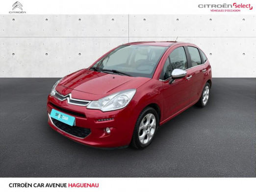 Occasion CITROEN C3 DIESEL 70 CV Feel Edition GARANTIE 2015 Rouge Rubi 8 880 € à Haguenau