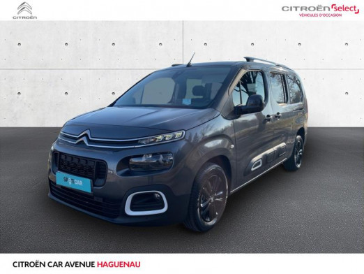 Occasion CITROEN Berlingo XL ESSENCE 130 CV Shine BOITE AUTOMATIQUE GPS CAR PLAY 2020 Gris Platinium (M) 27 990 € à Haguenau