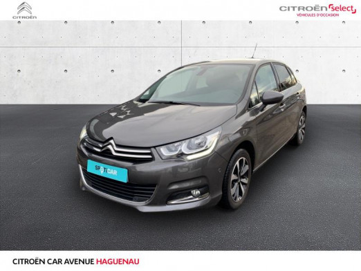 Occasion CITROEN C4 ESSENCE 110 CV Millenium CAR PLAY 2018 Gris Platinium (M) 13 900 € à Haguenau