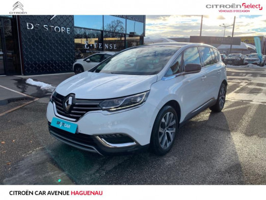 Occasion RENAULT Espace 1.6 dCi 160ch energy Intens EDC 2016 Blanc Glacier 20 980 € à Haguenau