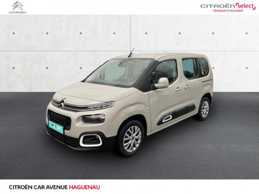 Occasion CITROEN Berlingo M DIESEL 100 CV Feel GPS CAR PLAY 2020 Sable (N) 20 890 € à Haguenau
