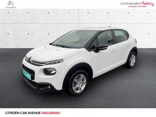 Occasion CITROEN C3 PureTech 82ch Feel 2018 Blanc Banquise 12 550 € à Haguenau