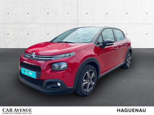Occasion CITROEN C3 PureTech 82ch Graphic S&S E6.d 2020 Rouge Rubi - Noir Onyx 13 890 € à Haguenau