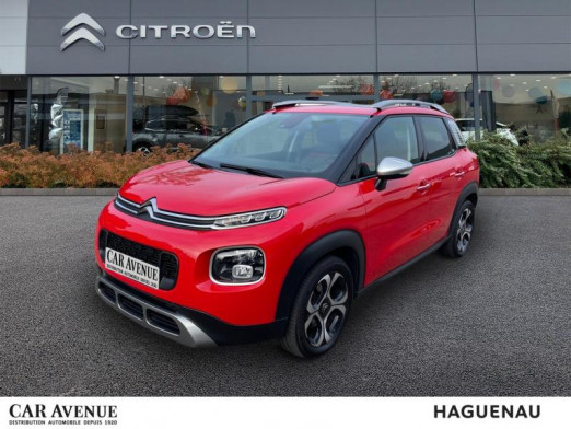 Occasion CITROEN C3 Aircross PureTech 110ch S&S Shine EAT6 Toit ouvrant + Radar AR + GPS 2019 Passion Red (O) 19 486 € à Haguenau
