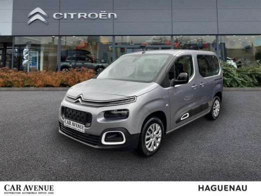 Occasion CITROEN Berlingo M PureTech 110ch S&S Feel 2022 Gris Acier 26 484 € à Haguenau