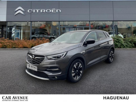 Occasion OPEL Grandland X Hybrid 225ch Ultimate 2021 Toit+rétros ext noir/Gris Pierre de Lune 32 989 € à Haguenau