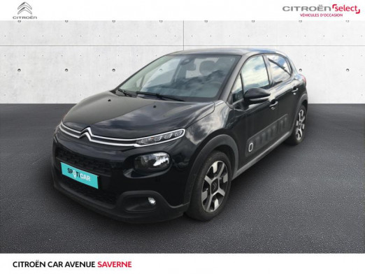 Occasion CITROEN C3 PureTech 110ch Shine S&S E6.d 2019 Noir Perla Nera 14 750 € à Saverne