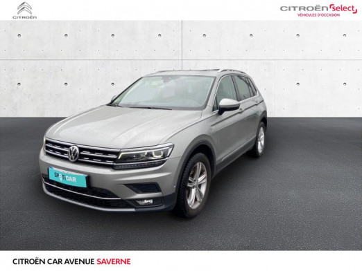 Occasion VOLKSWAGEN Tiguan 2.0 TDI 190ch Carat Exclusive 4Motion DSG7 Euro6d-T 2019 Gris Tungstène 36 500 € à Saverne