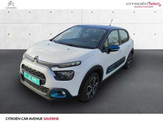 Occasion CITROEN C3 PureTech 110ch Feel S&S E6.d 2020 Blanc Banquise 16 490 € à Saverne