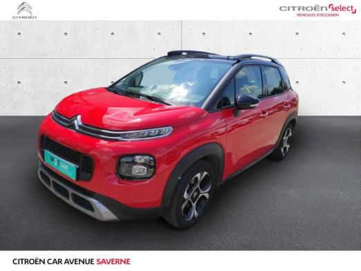 Occasion CITROEN C3 Aircross PureTech 110ch S&S Shine EAT6 2019 Passion Red (O) - Ink Black 17 500 € à Saverne