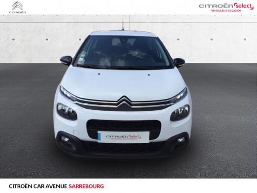 Occasion CITROEN C3 BlueHDi 100ch Feel S&S E6.d-TEMP BVM5 2019 Blanc Banquise 10 990 € à Sarrebourg