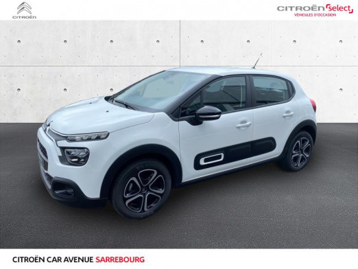 Occasion CITROEN C3 1.5 BlueHDi 100ch S&S Feel E6.d 2021 Blanc Banquise (O) 16 990 € à Sarrebourg
