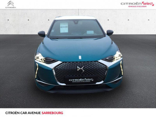 Occasion DS DS 3 Crossback BlueHDi 130ch Grand Chic Automatique 2020 Bleu Millenium (M) - Toit Blanc Opale 31 990 € à Sarrebourg