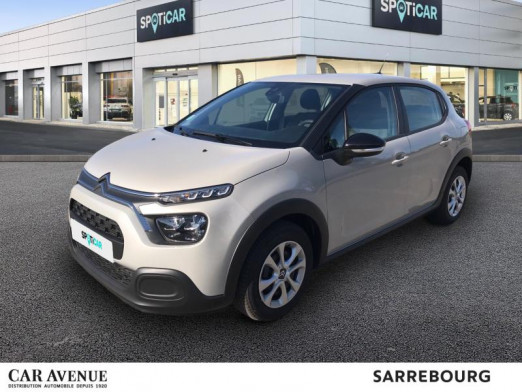 Occasion CITROEN C3 1.5 BlueHDi 100ch S&S Feel E6.d 2022 Sable (nacré) 19 500 € à Sarrebourg