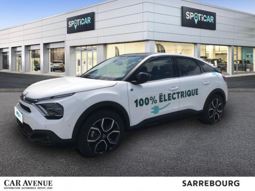 Occasion CITROEN C4 Moteur électrique 136ch (100 kW) Shine Pack Automatique 2021 Blanc Banquise (O) 33 900 € à Sarrebourg
