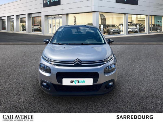 Occasion CITROEN C3 BlueHDi 100ch Graphic S&S E6.d-TEMP BVM5 2019 Gris Acier - Noir Onyx 14 900 € à Sarrebourg