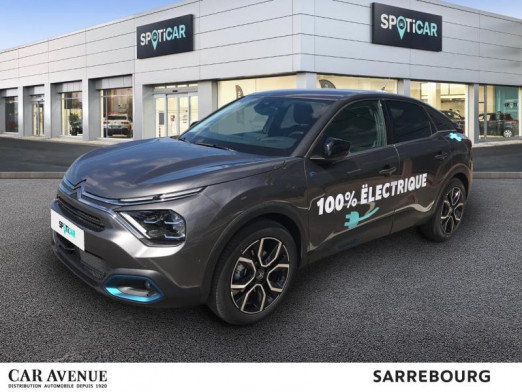 Occasion CITROEN C4 Moteur électrique 136ch (100 kW) Shine Pack Automatique 2022 Gris Platinium (M) 33 500 € à Sarrebourg