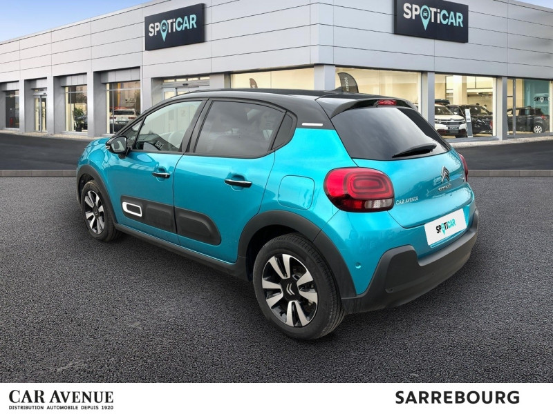 Occasion CITROEN C3 1.2 PureTech 110ch S&S Shine EAT6 2023 Spring Blue (M) 19500 € à Sarrebourg