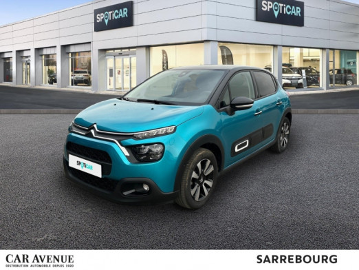 Used CITROEN C3 1.2 PureTech 110ch S&S Shine EAT6 2023 Spring Blue (M) € 19,500 in Sarrebourg