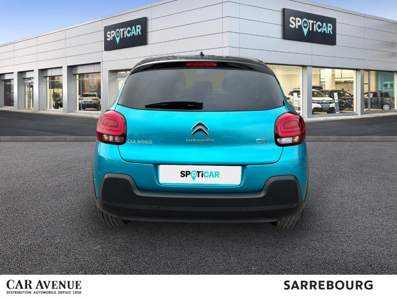 Occasion CITROEN C3 1.2 PureTech 110ch S&S Shine EAT6 2023 Spring Blue (M) 19500 € à Sarrebourg