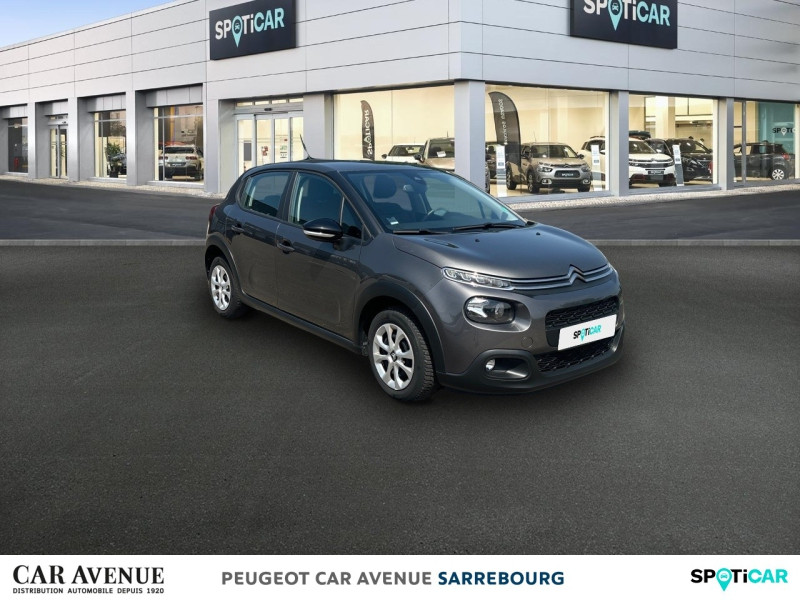 Used CITROEN C3 1.2 PureTech 83ch S&S Feel Business 2020 Gris Platinium (M) - Noir Onyx € 11900 in Sarrebourg