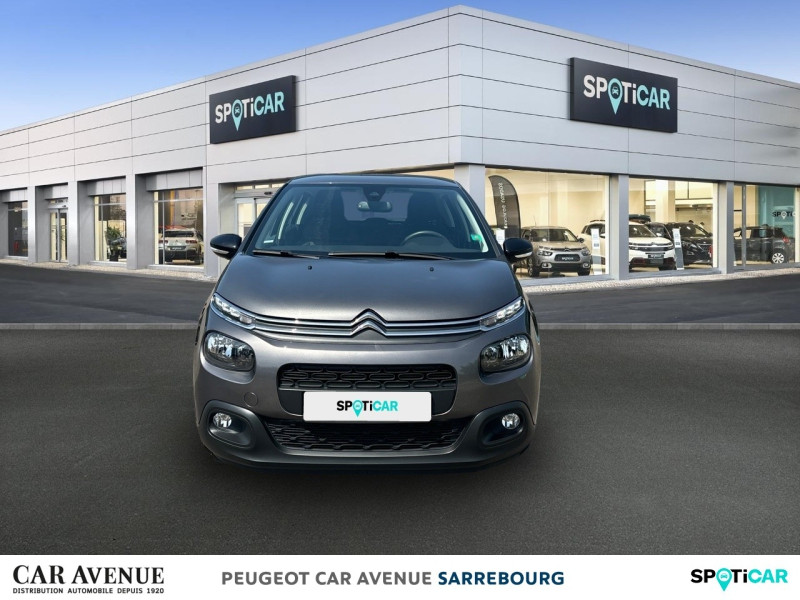 Occasion CITROEN C3 1.2 PureTech 83ch S&S Feel Business 2020 Gris Platinium (M) - Noir Onyx 11900 € à Sarrebourg