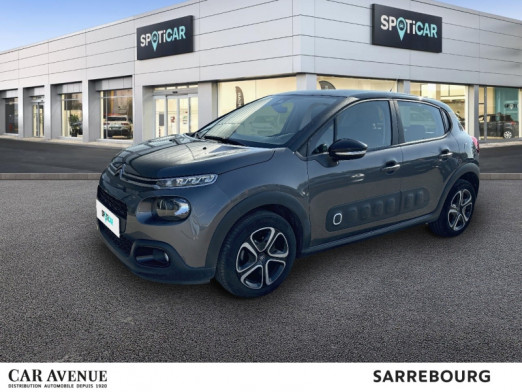 Used CITROEN C3 1.2 PureTech 110ch S&S Shine 2020 Gris Platinium (M) € 13,900 in Sarrebourg