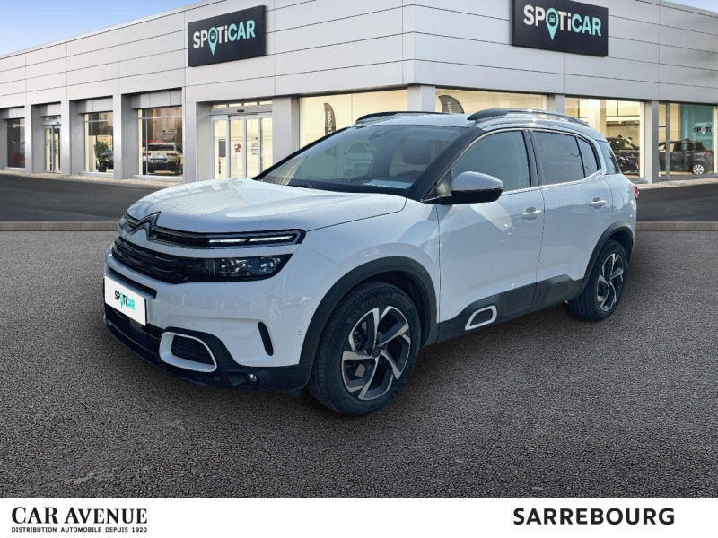 Occasion CITROEN C5 Aircross PureTech 130ch S&S Shine 2020 Blanc Banquise 20990 € à Sarrebourg