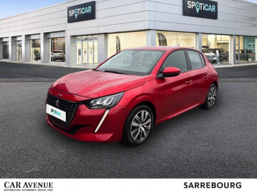 Occasion PEUGEOT 208 1.2 PureTech 100ch S&S Active EAT8 2020 Rouge Elixir 14 990 € à Sarrebourg