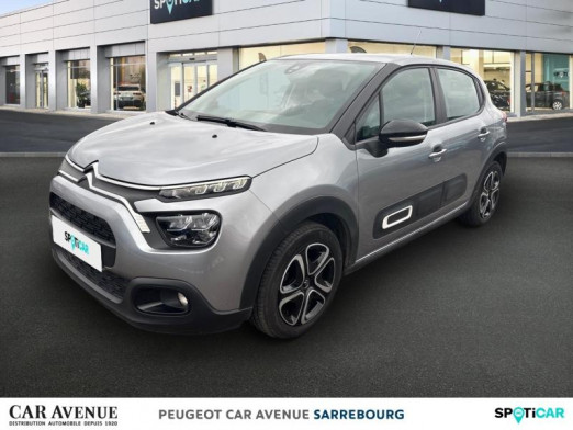 Used CITROEN C3 1.2 PureTech 83ch S&S Shine 2021 Gris Acier (M) - Noir Onyx € 11,990 in Sarrebourg