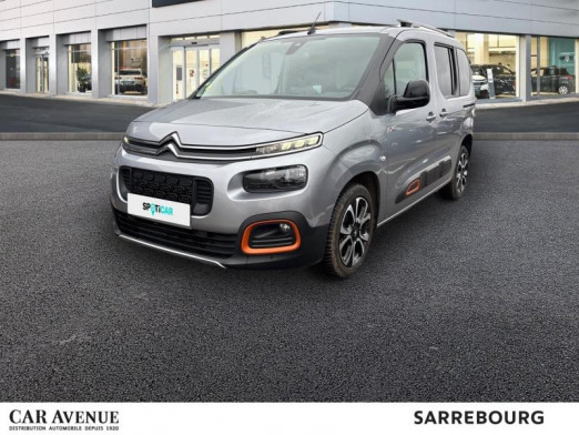 Used CITROEN Berlingo M BlueHDi 130ch S&S Shine 2020 Gris Acier (M) € 21,900 in Sarrebourg