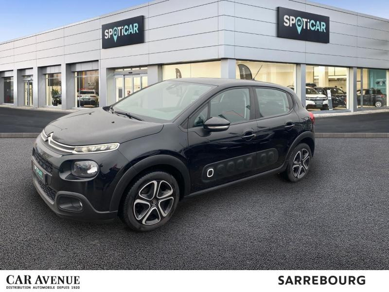 Occasion CITROEN C3 1.2 PureTech 83ch S&S Shine 2020 Noir Perla Nera (N) 9900 € à Sarrebourg