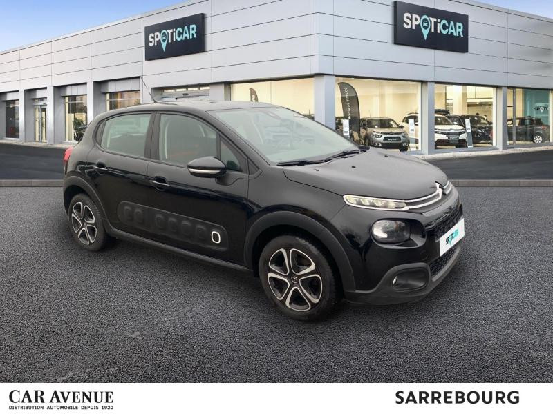 Occasion CITROEN C3 1.2 PureTech 83ch S&S Shine 2020 Noir Perla Nera (N) 9900 € à Sarrebourg