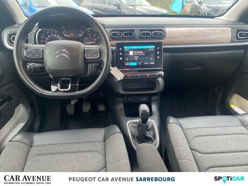 Used CITROEN C3 1.2 PureTech 83ch S&S Feel Pack 2020 Spring Blue (M) - Noir Onyx € 10500 in Sarrebourg