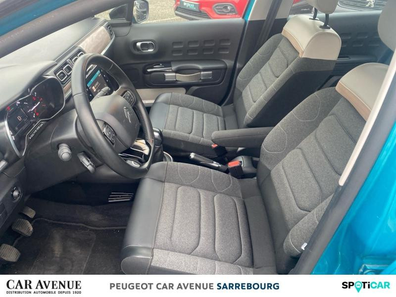 Used CITROEN C3 1.2 PureTech 83ch S&S Feel Pack 2020 Spring Blue (M) - Noir Onyx € 10500 in Sarrebourg