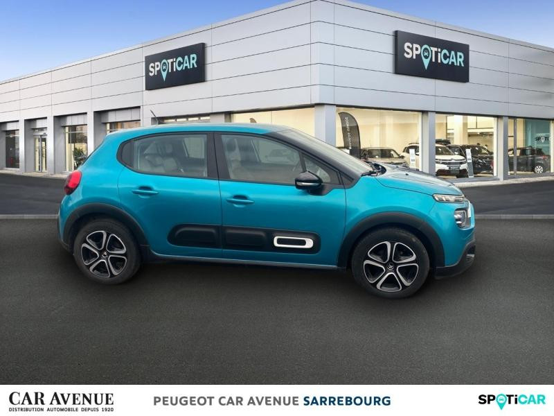 Used CITROEN C3 1.2 PureTech 83ch S&S Feel Pack 2020 Spring Blue (M) - Noir Onyx € 10500 in Sarrebourg